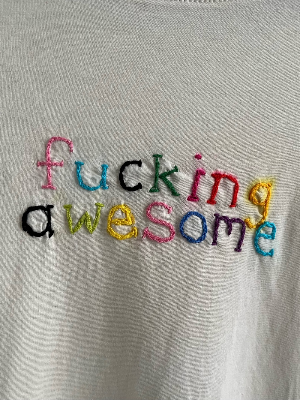 Homemade Embroidered Shirt - Picture 2 of 8